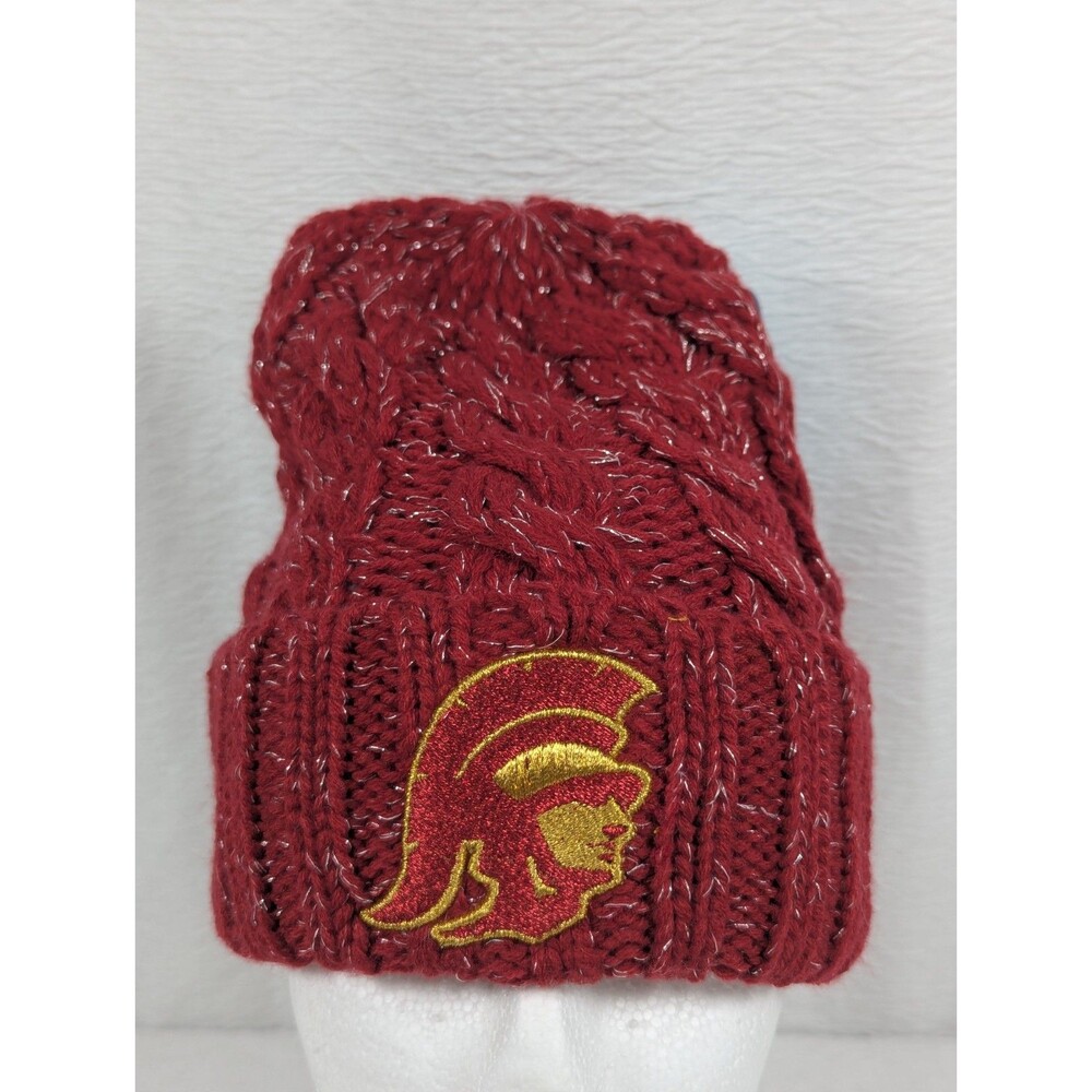 Trojans "USC"  Cuff Knit Beanie / Hat - PNG Production Sample - Adult
